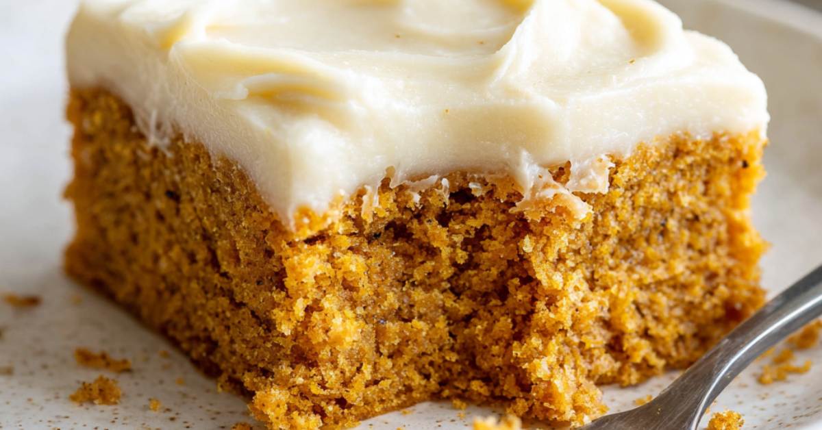 Easy Baked Pumpkin Bars